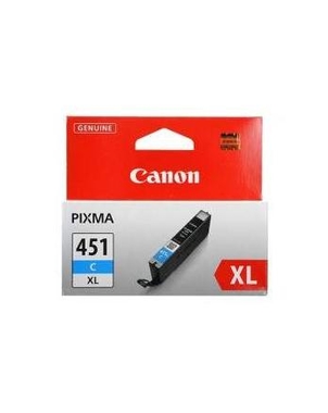 Картридж CLI-451XLC (6473B001) для Canon PIXMA iP7240/MG6340 голубой