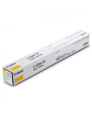Тонер-туба Canon C-EXV51Y (0484C0022) желтый для Canon iR ADV C55xx (60000 стр.)