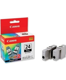 Картридж BCI-24 Black Twin Pack (6881A009) для Canon S200/300 черный, 2 шт/уп