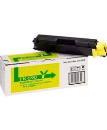 Картридж TK-590Y для Kyocera FS-C2026/C5250 желтый