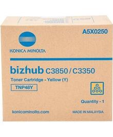 Картридж Konica Minolta TNP-51Y A0X5255 картридж для Bizhub C3351 C3851 yellow ресурс 12000
