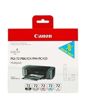 Картридж PGI-72PBK/GY/PM/PC/CO (6403B007) для Canon PIXMA PRO-10, 5 шт/уп