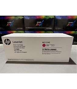 Картридж HP W2123XC  №212X красный для HP CLJ Enterprise M554dn (10000 стр.)