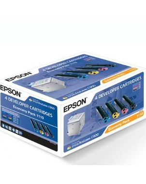 Картридж S051110 для Epson AcuLaser С900/1900 голубой/пурпурный/желтый, 3 шт/уп.