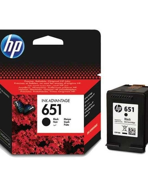 Картридж HP №651 C2P10AE для HP DeskJet Ink Advantage 5575/5645 черный