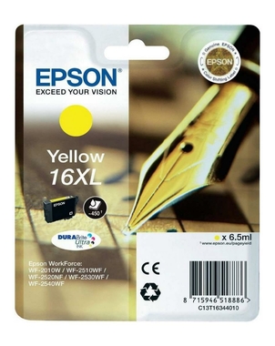 Картридж T163440 для Epson WF-2010/2510/2520 желтый