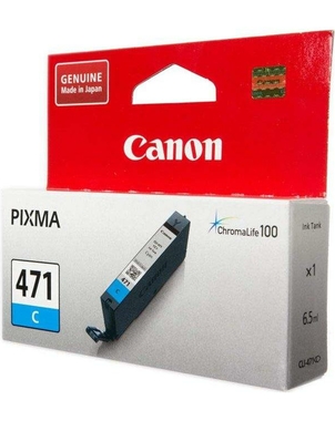 Картридж CLI-471C (0401C001) для Canon PIXMA MG5740/6840 голубой