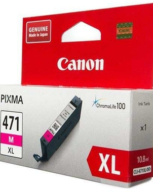 Картридж CLI-471XLM (0348C001) для Canon PIXMA MG5740/6840 пурпурный