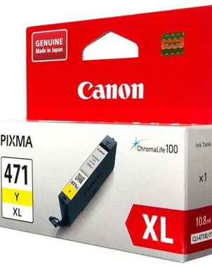 Картридж CLI-471XLY (0349C001) для Canon PIXMA MG5740/6840 желтый