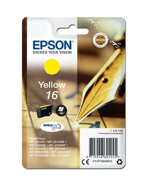 Картридж T162440 для Epson WF-2010/2510/2520 желтый
